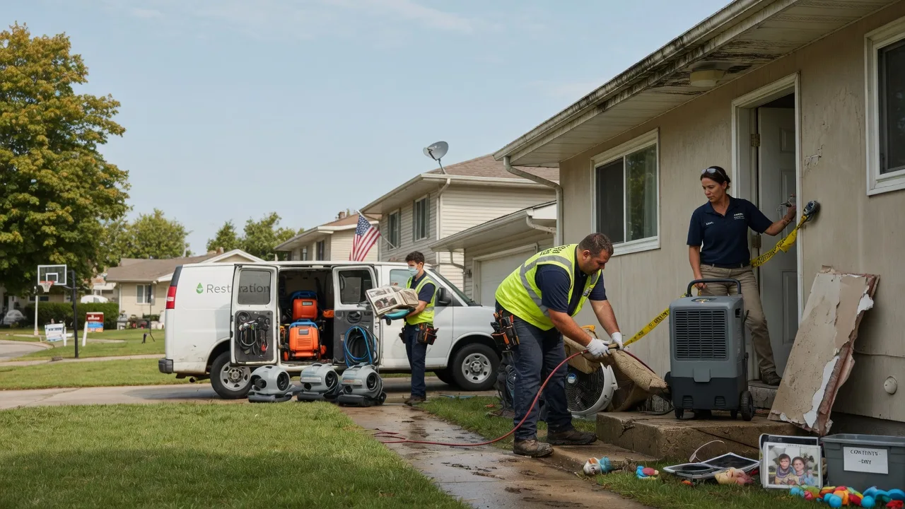 Water Damage Restoration in Montpelier, IA near me